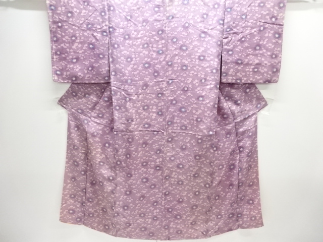 JAPANESE KIMONO / ANTIQUE KIMONO / SILK / FLOWER